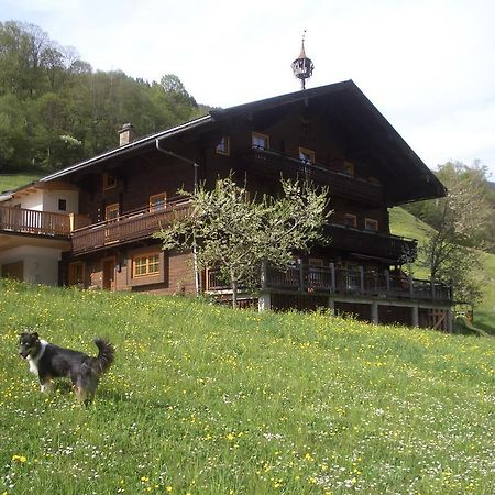 Ferienwohnung Bauernhof Obererlach Bramberg am Wildkogel Bagian luar foto