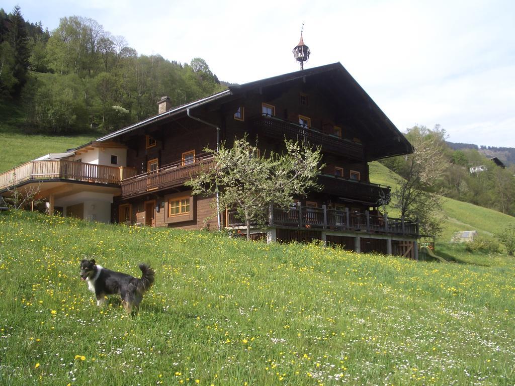 Ferienwohnung Bauernhof Obererlach Bramberg am Wildkogel Bagian luar foto